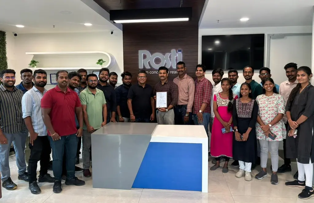Rosti India ISO 9001:2015 certification