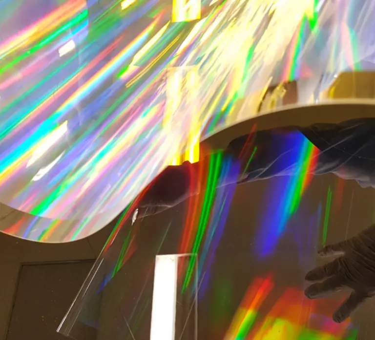 In mould Holograph Technology