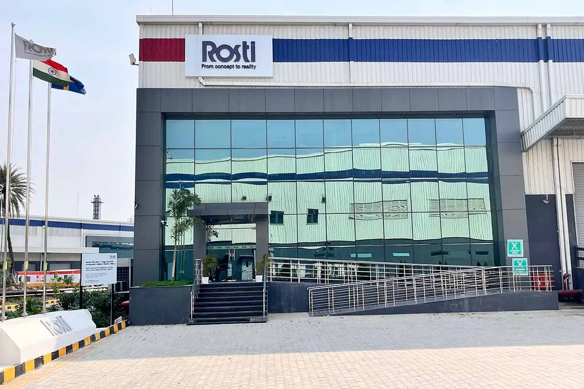 Rosti India from the outside