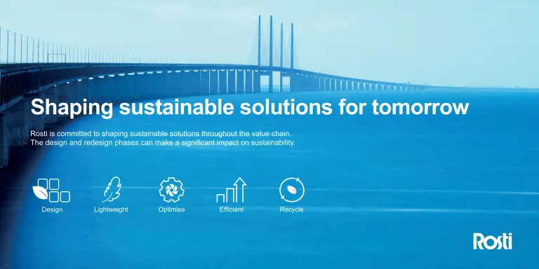 Rosti shaping sustainable solutions for tomorrow