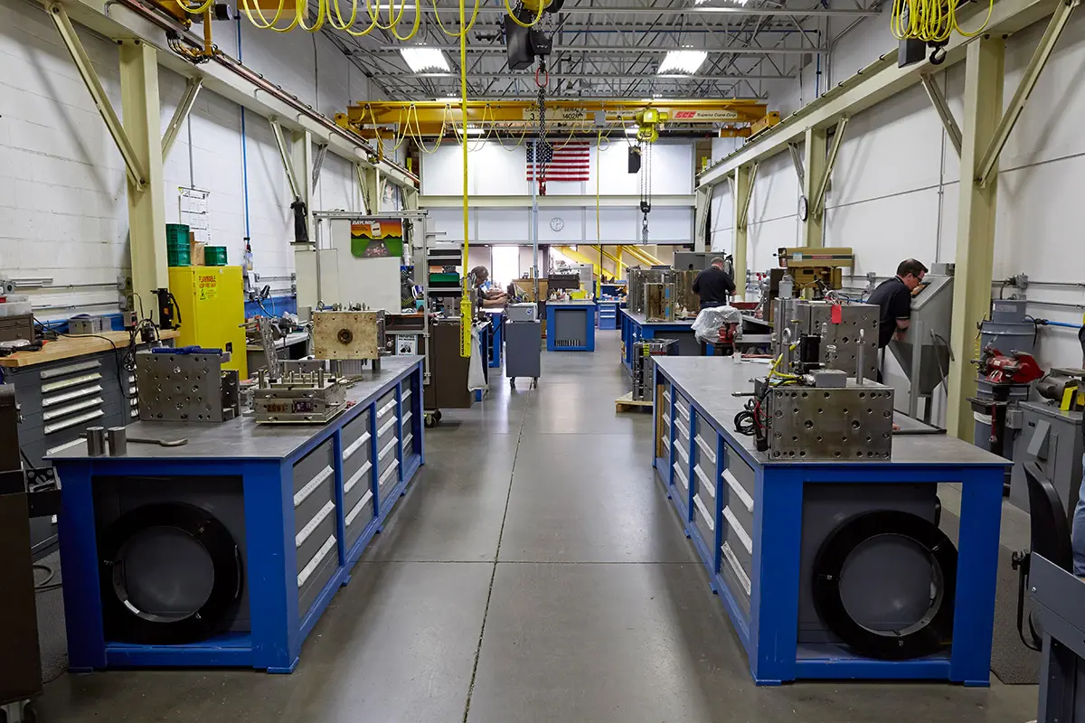 Rosti Wisconsin Tooling room