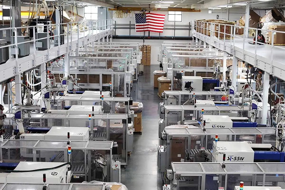 Rosti Wisconsin Germantown workshop floor