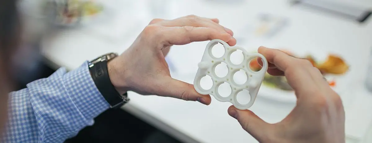 3D prototype in hands