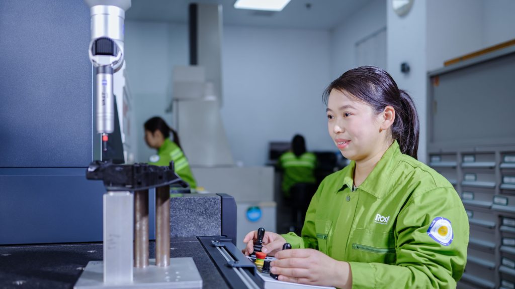 Quality check at Rosti China