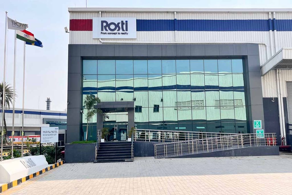 Rosti India from the outside