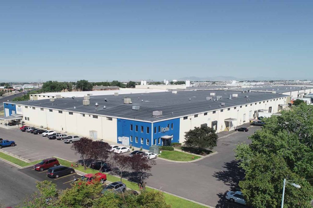 Our site in Utah from above